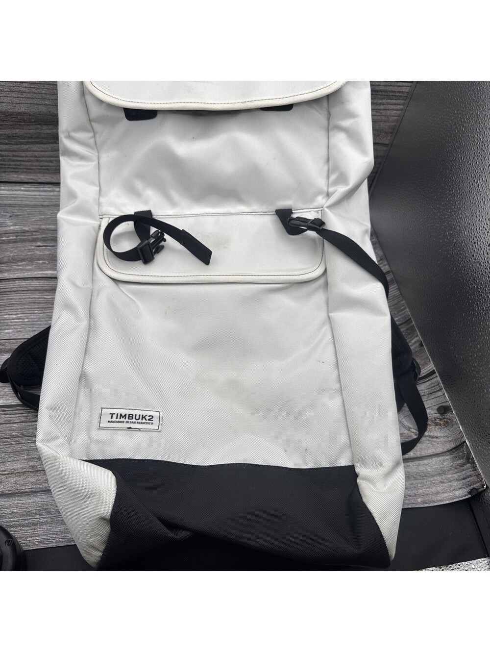 Timbuk2 White Custom Prospect Weather Resistant Laptop Commuter Backpack